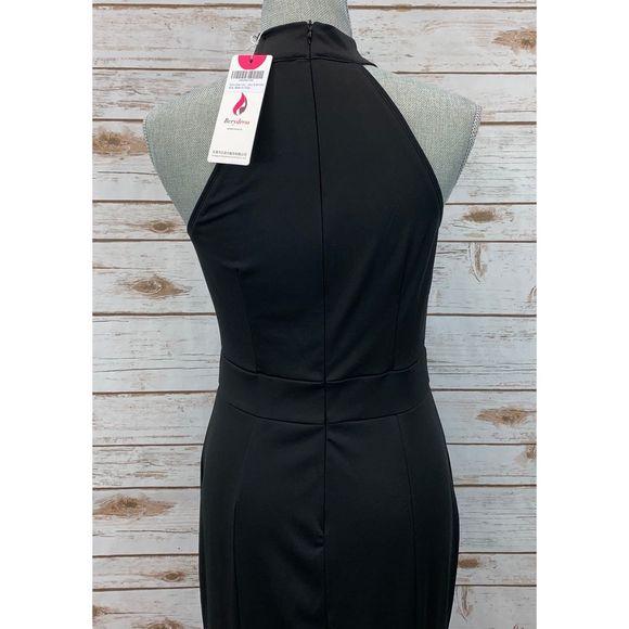 Berydress Sleeveless Halter Neck A-Line Dress - Picture 5 of 8